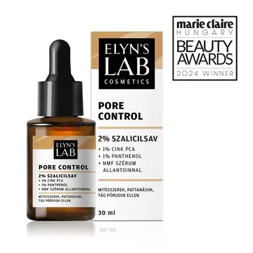 ELIN'S LAB PORE CONTROL 2% SZALICILSAV + 1% CINK PCA + 1% PANTHENOL SZÉRUM 30ML