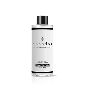 Cocodor Pálcás Aroma Diffúzor Utántöltő - Fekete cseresznye illat (Cocodor Reed Diffusor Refill/ Black Cherry) 200ML Cocodor Pálcás Aroma Diffúzor Utántöltő - Fekete cseresznye illat (Cocodor Reed Diffusor Refill/ Black Cherry) 200ML
