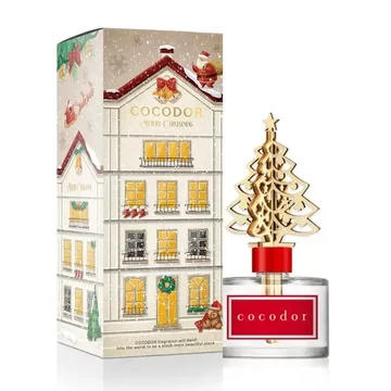 Cocodor karácsonyfa pálcás aroma diffúzor - Karácsonyi, ünnepi illattal (Cocodor Christmas Tree Diffuser Joyful Season) 200ML