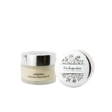 Herbsgarden Mimóza arckrém fizikai fényvédővel kortól függetlenül 30ml