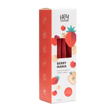 HeySmoothie Berry Mania instant smoothie 4 x 22g