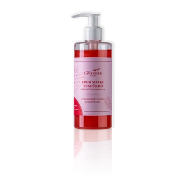 Lavender Tihanyi Eper Shake Tusfürdő Panthenollal és Kókusz tenziddel 250ml