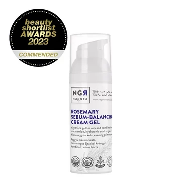 NGR Nagora Faggyú-harmonizáló, rozmaringos éjszakai krémgél kombinált, vízhiányos, zsíros, korpás, seborrheás bőrre 30+ 50ml