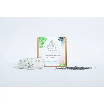 Piperita Szappan mentával és mákkal frissitő radírozó 75g