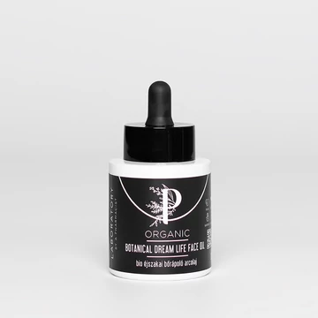 Plantmed Organic Botanical Dream Life Face Oil Éjszakai arcolaj  6-féle 100%-os bio olajjal, bakuchiollal és szkvalánnal 30ML