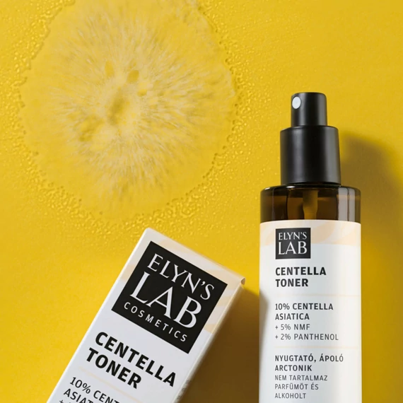 Elyn's Lab 10% CENTELLA ASIATICA TONER PANTHENOLLAL ÉS NMF-FEL 100 ml