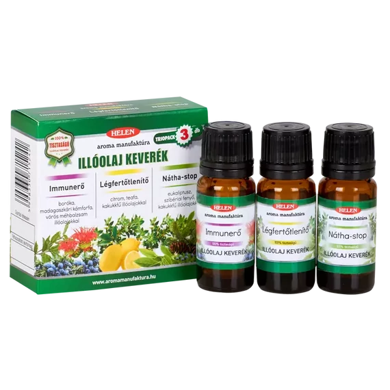 AROMAMANUFAKTÚRA Aromastart egészségőr illóolaj-keverék válogatás 3x10ml