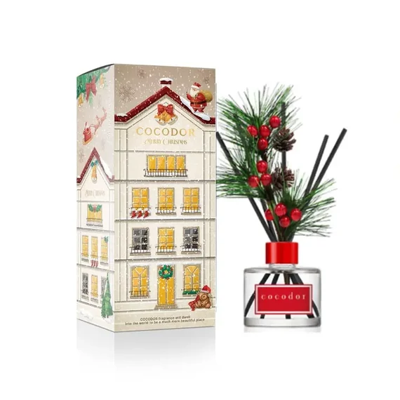 Cocodor Fenyőlevél pálcás aroma diffúzor - Fenyő és Cédrusfa illattal (Cocodor Pine Leaves Diffuser in Pine & Cedarwood) 200ML
