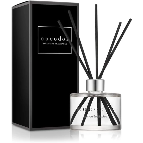 Cocodor Signature pálcás aroma diffúzor - Tiszta pamut illat (Cocodor Signature Reed Diffuser Pure Cotton Scent) 200ML