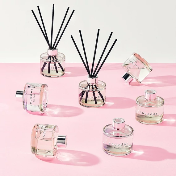 Cocodor Signature pálcás aroma diffúzor - Tiszta pamut illat (Cocodor Signature Reed Diffuser Pure Cotton Scent) 200ML