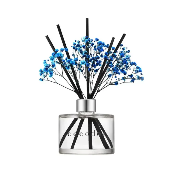Cocodor Pálcás Virágos Aroma Diffúzor – Tiszta Pamut illattal (Cocodor Flower Diffuser Pure Cotton Fragrance) 120ML