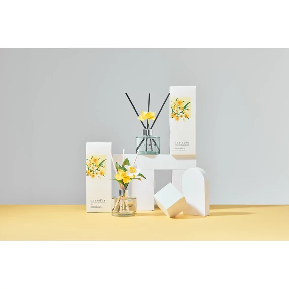 Cocodor Pálcás Nárcisz Aroma Diffúzor – Elegáns, krémesen fás illattal (Cocodor Daffodil Diffuser Deep Musk Fragrance) 120ML