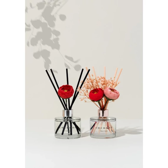 Cocodor Pálcás Kamélia Aroma Diffúzor – Fekete Cseresznye illattal (Cocodor Camelia Diffuser Black Cherry Fragrance) 200ML