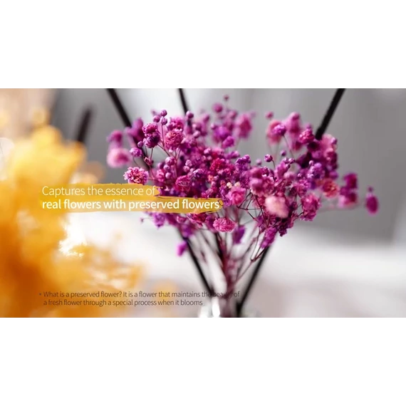 Cocodor Pálcás Virágos Aroma Diffúzor – Kerti levendula illattal (Cocodor Flower Diffuser Garden Lavender Scent) 200ML