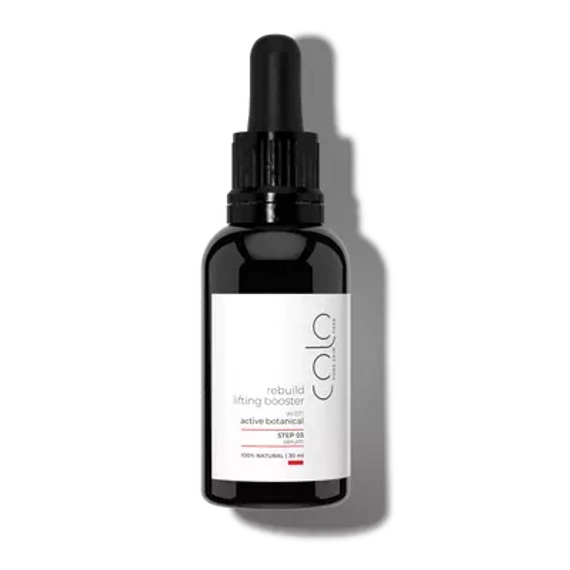 Colo Rebuild lifting booster - Bőrfeszesítő hatású lifting szérum, 1% Bakuchiollal, peptidekkel és argireline-vel 30ml