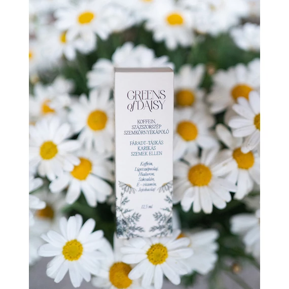 Greens of Daisy koffeines szemkörnyékápoló ligetszépeolajjal 12.5ml