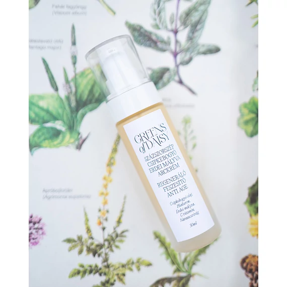 Greens of Daisy csipkebogyó arckrém erdei mályva és narancsvirág kivonattal 30ml