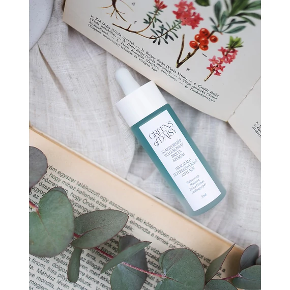 Greens of Daisy hialuron szérum ibolya, szalmagyopár kivonattal 30ml 