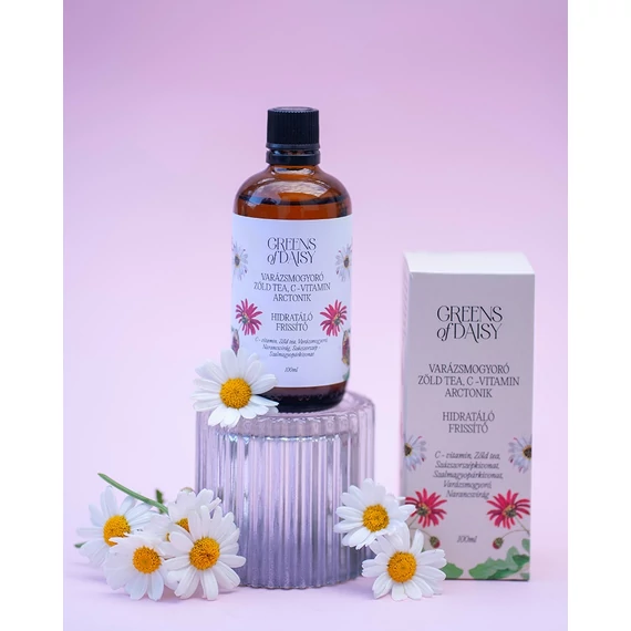 Greens of Daisy C-vitamin arctonik varázsmogyoróval, zöld teával 100ml