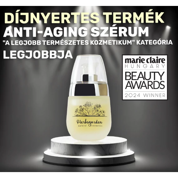 Herbsgarden Anti-aging Szérum Hialuronnal Hidratáló Feszesítő  30 ml