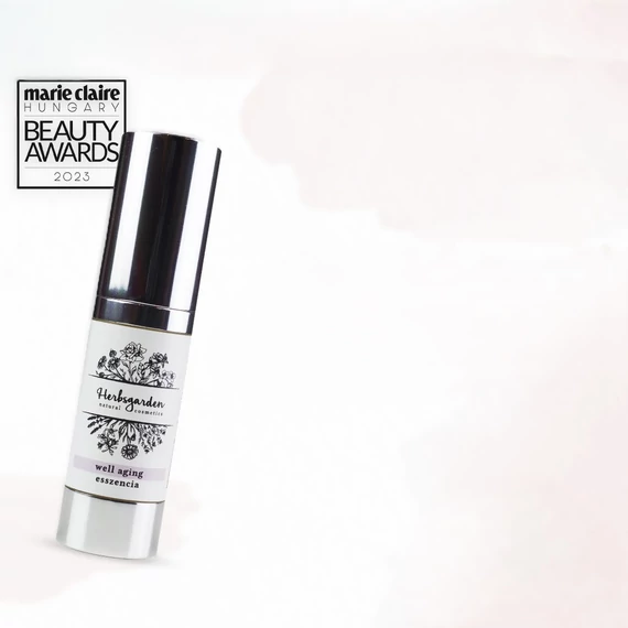 Herbsgarden Well aging esszencia 45+, feszesítő, bőrfiatalító száraz, víz és zsírhiányos bőrre 15ml