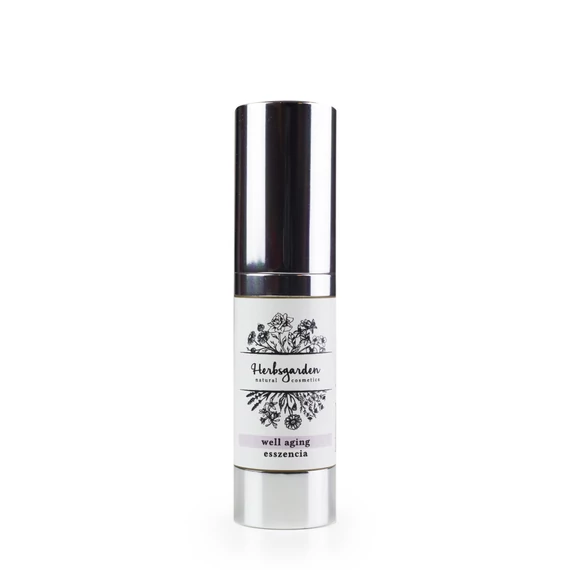 Herbsgarden Well aging esszencia 45+, feszesítő, bőrfiatalító száraz, víz és zsírhiányos bőrre 15ml