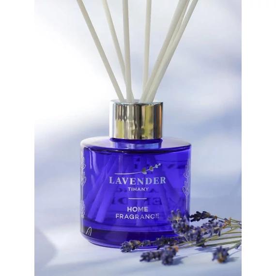 Lavender Tihanyi Levendula Diffúzor - Illóolaj lakásparfüm 100% tisztaságú levendula illóolajból 100ml