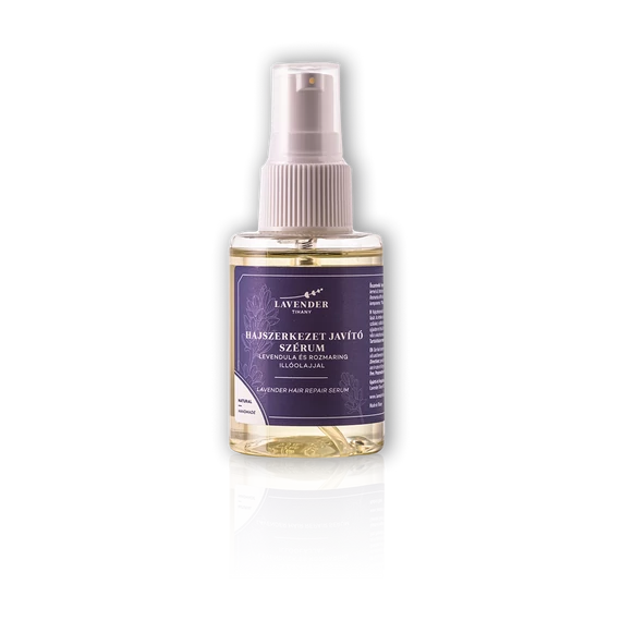 Lavender Tihany Hajszerkezet javító szérum argán olajjal levendula és rozmaring illóolajokkal gazdagítva 50ml