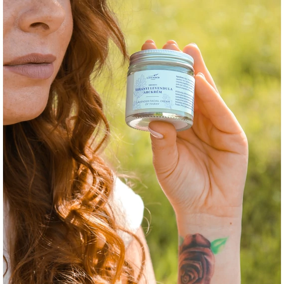 Lavender Tihanyi Levendula Arckrém Hialuronnal 60ml