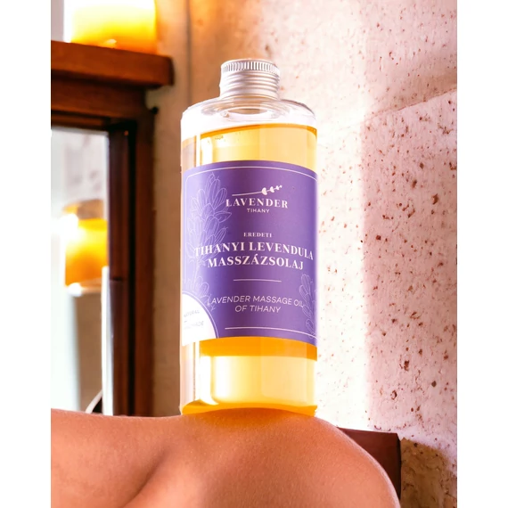 Lavender Tihanyi Levendula Masszázsolaj Caprilis olajjal 250ml