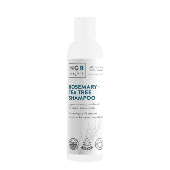 NGR Nagora Rozmaring-teafa sampon normál/zsíros hajra 200 ml
