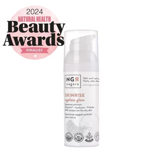 NGR Nagora SKINRISE LIPOSZÓMÁS NAPPALI ARCKRÉM GLYCOIN® + HYALURON FÁRADT STRESSZES ÉRETT BŐRRE 50ML
