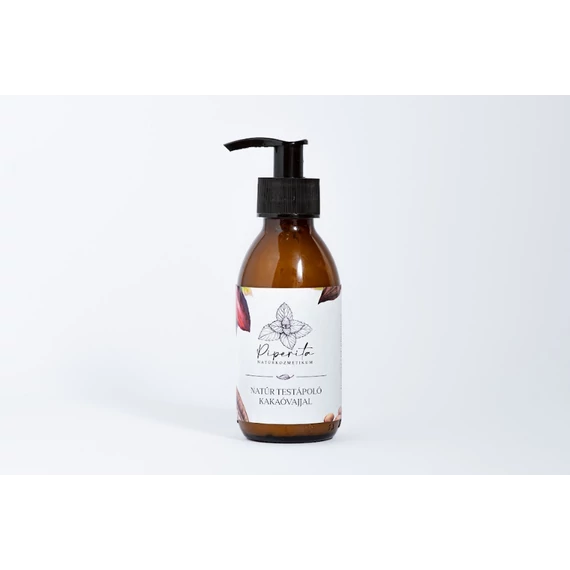 Piperita Natúr testápoló kakaóvajjal, szőlő- és szilvamagolajjal hidratál, regenerál, anti-aging 150ML