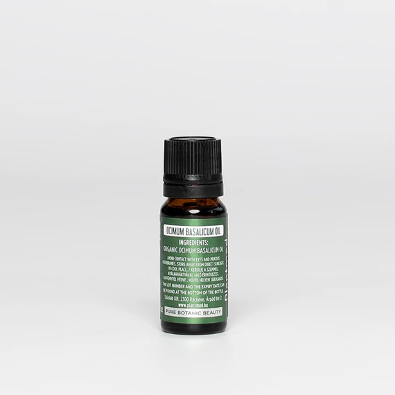 PLANTMED 100% Bio Illóolaj - Bazsalikom 10ML
