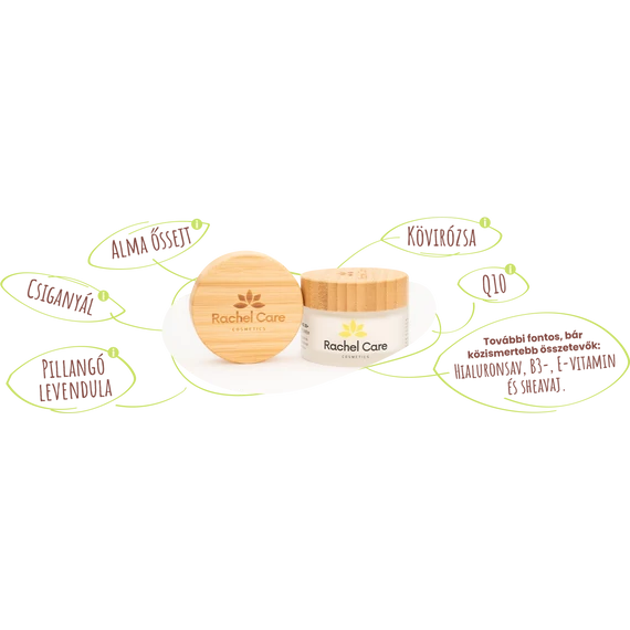 Rachel Care Cosmetics Anti-Aging Szérum Peptidekkel Hialuronsavval C-vitaminnal 30ML