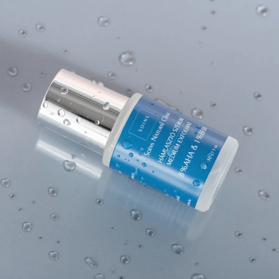 SOINS 8% AHA + 1% BHA hámlasztó, hidratáló, anti-aging szérum 30gr