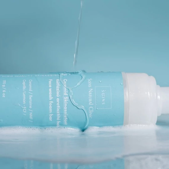 SOINS Ceramid habos arclemosó - Kétfázisú arctisztító hab 170gr