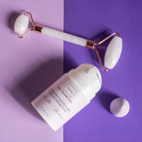 SOINS Éjszakai ránctalanító bomba Acmella - Hialuron 40gr