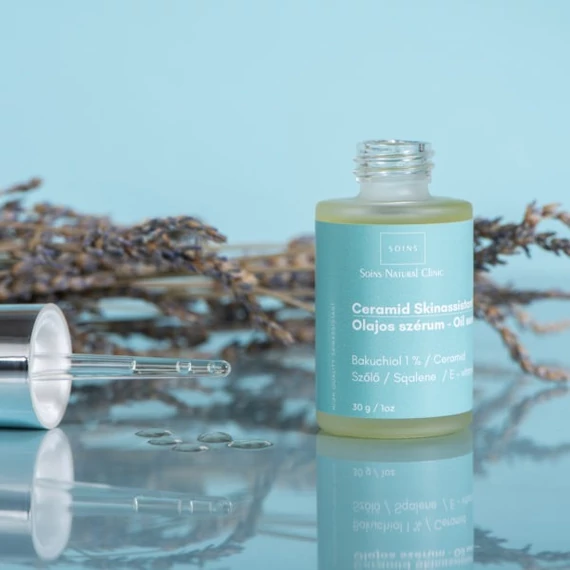 SOINS Ceramid + 1% Bakuchiol olajos szérum anti-aging és hidratáló formula 25gr