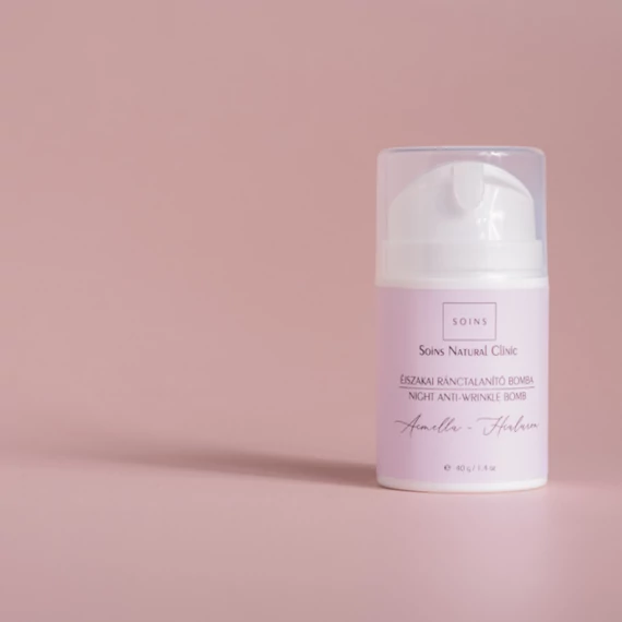 SOINS Éjszakai ránctalanító bomba Acmella - Hialuron 40gr